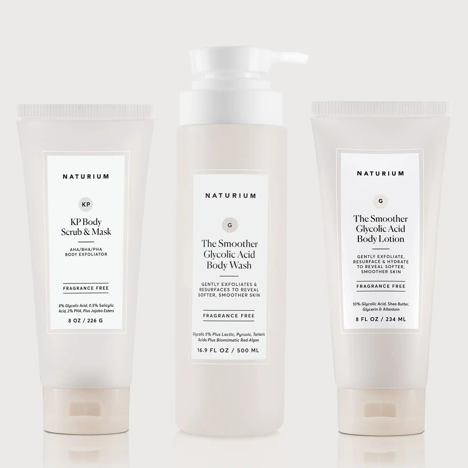 the-glycolic-acid-body-bundle-p2 NATR_KPScrub_SmootherBodyWash_SmootherLotion_Bundle_ecomm.webp